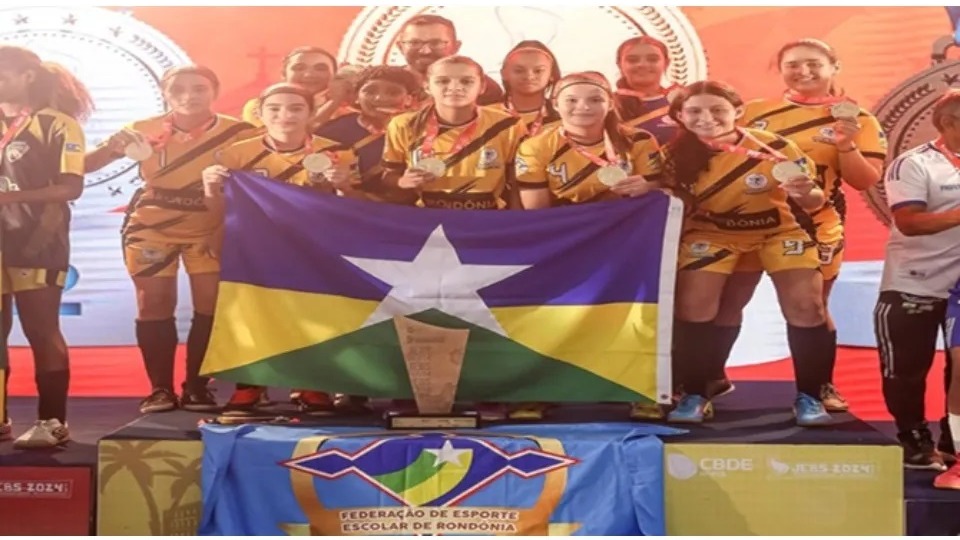 Time de Futsal da escola José Francisco de Ji-Paraná conquista título nacional nos JEB’s